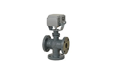 ACTIVAL™ Motorized Three-Way Valve with Flanged-End Connection
