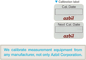 Calibration label
