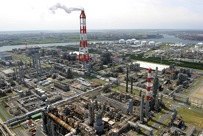 building photo : Mitsubishi Chemical Corporation, Ibaraki Plant