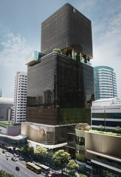 Exterior of Gaysorn Tower