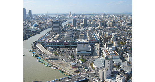 Osaka Municipal Central Wholesale Market (Honjo Market)