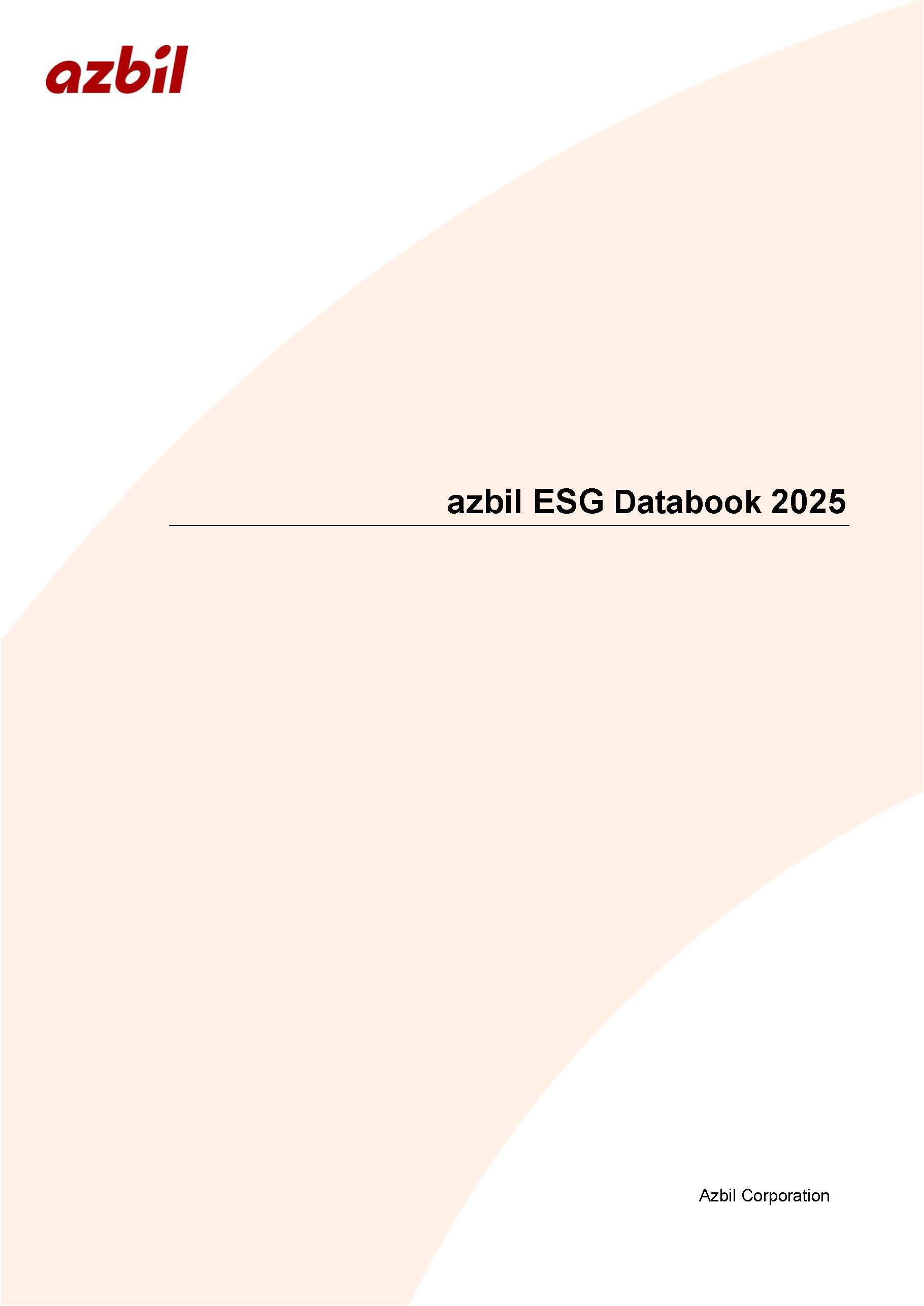 azbil ESG Databook 2025