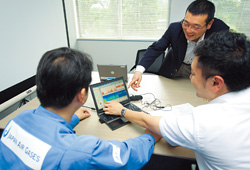 元来、個人の感覚に依存する音をWaveDoctorが図形化して明らかにし担当者間で共有することが可能に。熟練度や経験値を問わず、設備が発する異常音の検知を誰もが容易に行えるようになった。