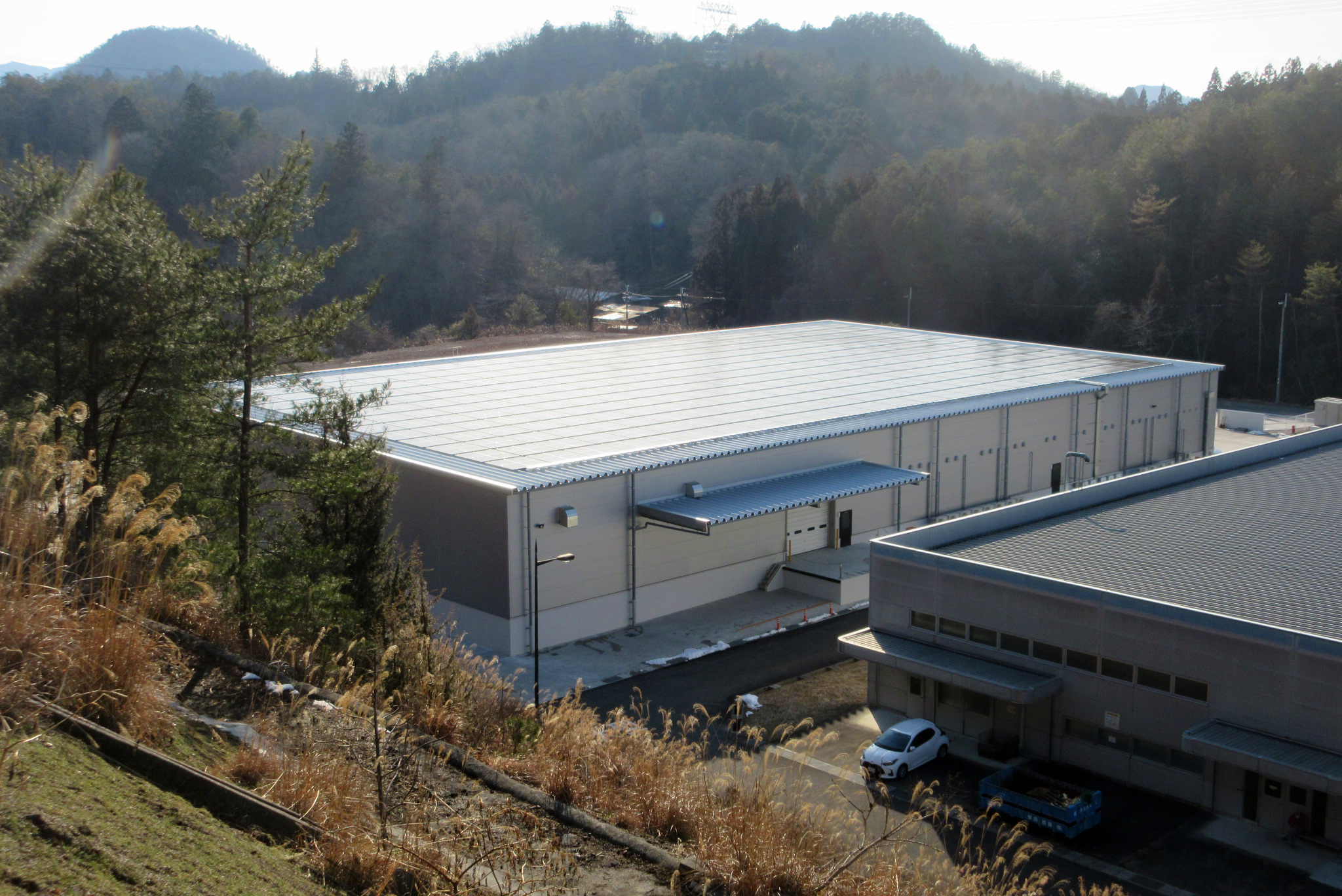 配送センター屋根
