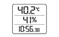 40.2℃の温度計イメージイラスト