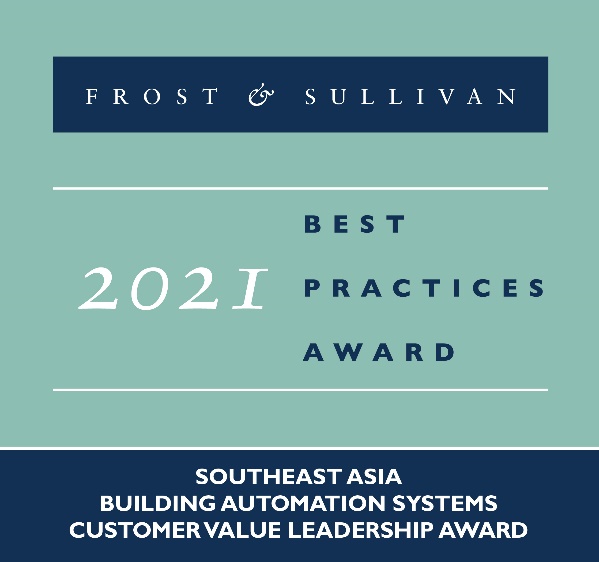 Azbil receives award from Frost & Sullivan