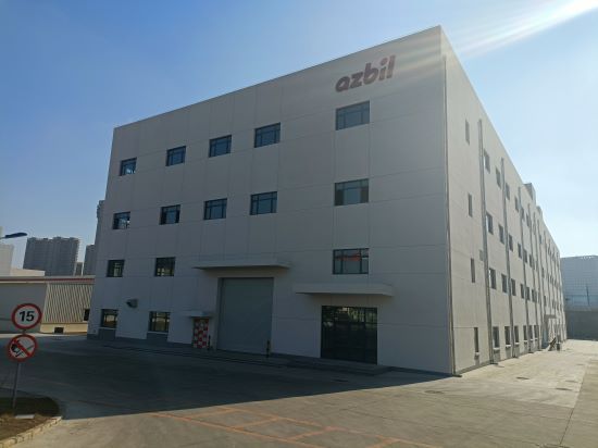 New factory building at Azbil Control Instruments (Dalian)