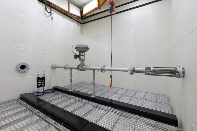 Flow test facility for air use