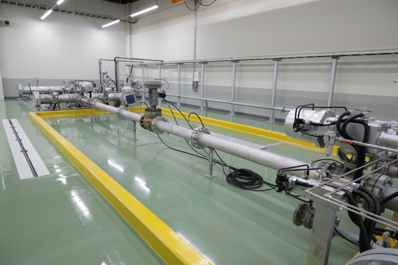 Flow test facility for water use