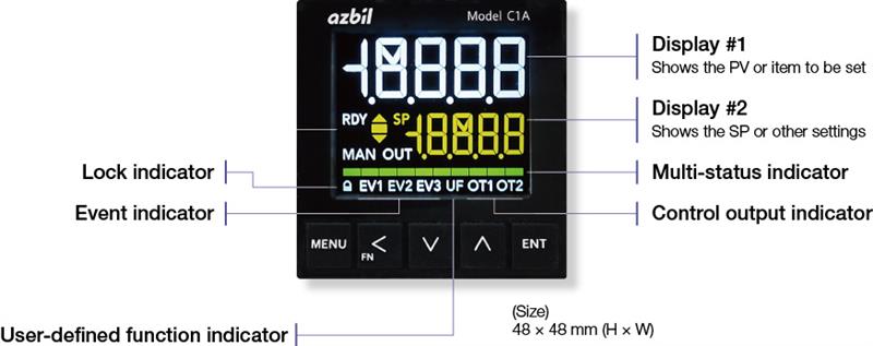 Model C1A single loop controller