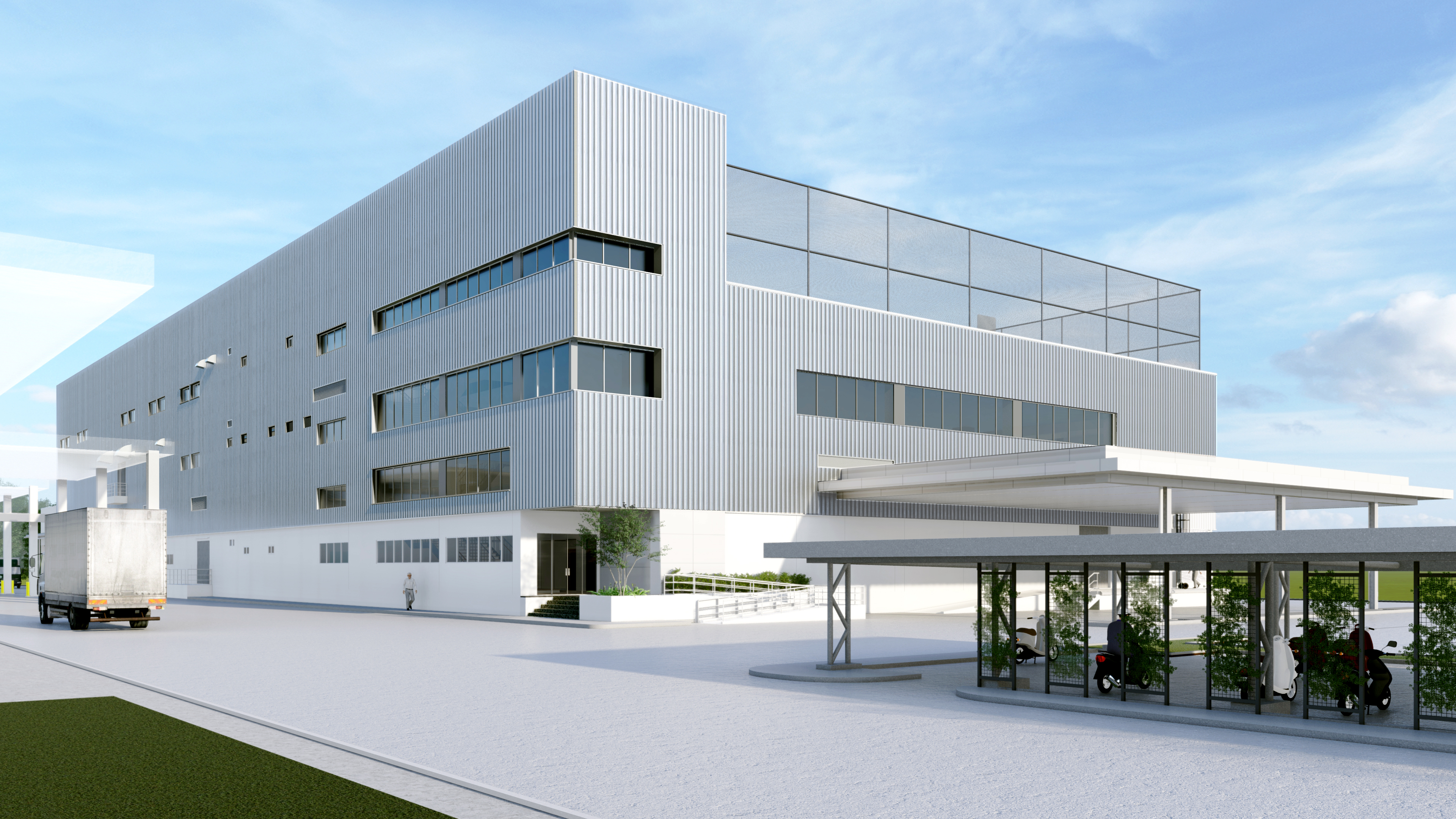 new Azbil Production (Thailand) factory building