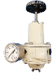 Air pressure regulator with filter