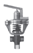 Pneumatic relay (with manual reset)