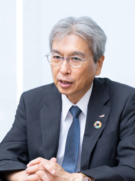 Hideaki Ishii<br>
Managing Corporate Executive in charge of research and development<br>
Azbil Corporation